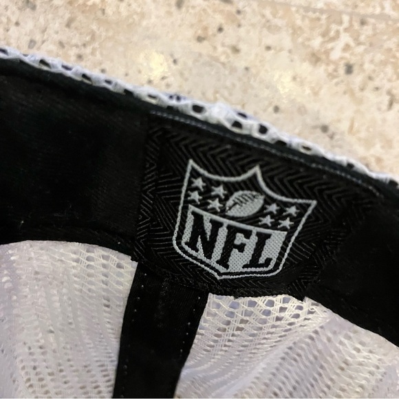 NWT Houston Oilers Hat Retro Trucker Adjustable "47 Zubaz Legacy Strapback Cap - Picture 10 of 11